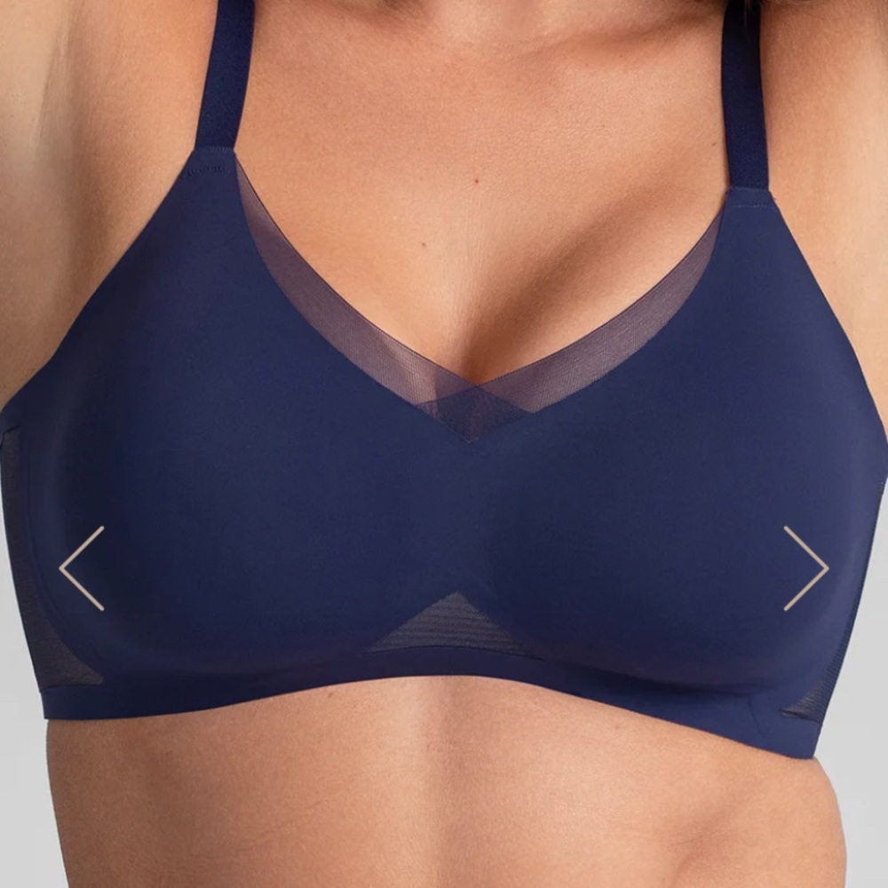 Honeylove Crossover Bra - XL Navy
